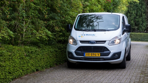 Rijdende CIJ Borculo bus - shuttledienst - gasmetingen op locatie - 495x278px